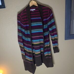 Old Navy Colorful Striped Cardigan